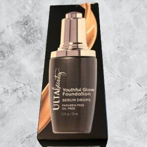 ULTABEAUTY YOUTHFUL GLOW FONDATION SERUM LIGHT TO MEDIUM COOL 1.1OZ. NEW SEALED